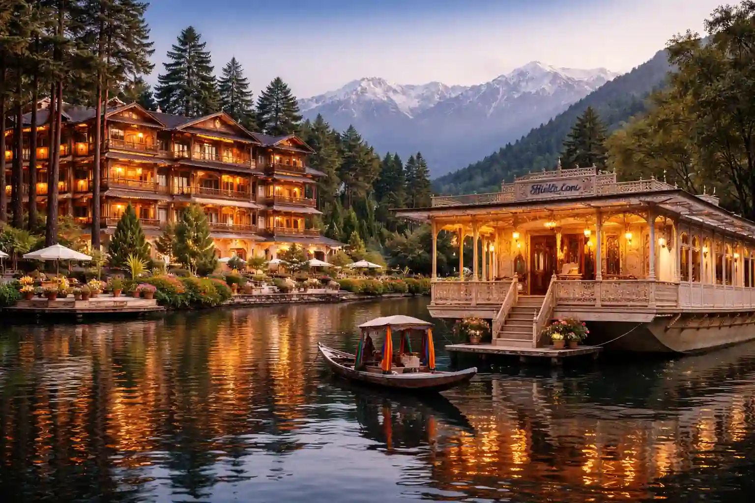 Luxury Houseboat Booking Dal Lake Srinagar - Premium Shikaras, Heritage Houseboats